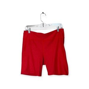 Outdoor Voices Pink Coral Pull-On Athletic Performance Biker Shorts Size XL